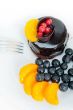 chocolate and fruit cake