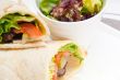kafta shawarma chicken pita wrap roll sandwich