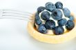 blueberry cream cupcake