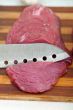 raw beef cutting