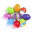 Coloured easter eggs