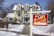 Sold Home For Sale Sign in Front of New House