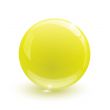 Yellow glassy ball