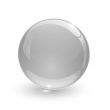 Grey glassy ball