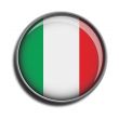 flag icon web button italy