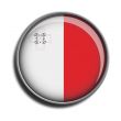 flag icon web button malta