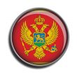 flag icon web button montenegro