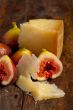 pecorino cheese and fresh figs 
