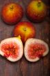 fresh figs over old wood