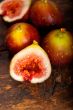 fresh figs over old wood