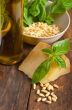Italian basil pesto ingredients