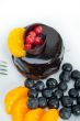 chocolate and fruit cake