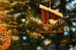 Christmas ornament hanging on the christmas tree