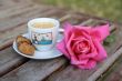 A cup of Italian espresso