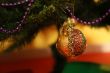 Christmas golden like color bubble
