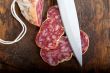 italian salame pressato pressed slicing