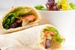 kafta shawarma chicken pita wrap roll sandwich