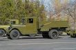 Retro military lorry