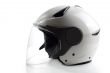 White modern quad ATV helmet