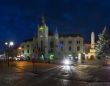 Town Hall of Mukachevo, Transcarpathian, Western Ukraine 
