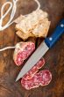 italian salame pressato pressed slicing