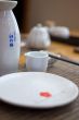 Japanese style table set and sake