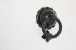 Doorknob on the tunisian white door