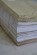A pile of not finished agenda with coptic binding
