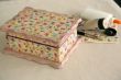 Decorated wooden box