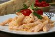Italian pasta with ricotta cheese