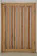 Wooden security door for babies and small children