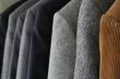 Businessman`s jackets in different colors