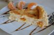 Ricotta cake with tangerines