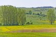 Beautiful countryside landscape in Transylvania