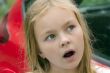 Girl with open mouth