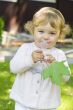 Cute infant with nipple