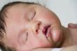 Cute sleeping newborn