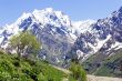 Caucasus rockies in Russia