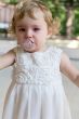 Cute infant with tear