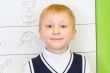 Portrait of cute preschooler