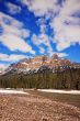 Castle Mountain in Banff National Park Canada