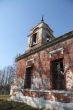 The old abandoned ruined church in the village.