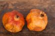 dry and old pomegranates 