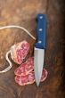 italian salame pressato pressed slicing