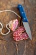 italian salame pressato pressed slicing