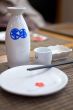 Japanese style table set and sake