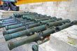 Ancient artillery Cannons In The Moscow Kremlin, Russia