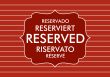 reserved