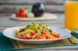 Italian pasta with vegetables