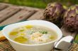 Artichoke cream soup